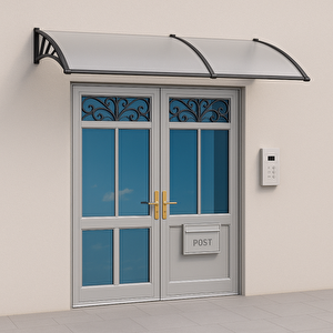 Cosmos Kapı Pencere Üstü Pratik Sundurma 105x240 - Şeffaf