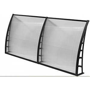 Cosmos Kapı Pencere Üstü Pratik Sundurma 105x240 - Şeffaf