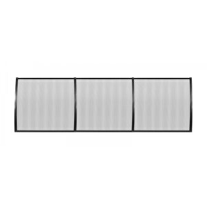 Cosmos Kapı Pencere Üstü Pratik Sundurma 105x360 - Şeffaf