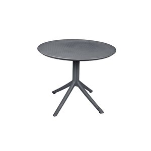 Yuvarlak Masa Maria Bahçe Balkon Teras Masası 90x90cm