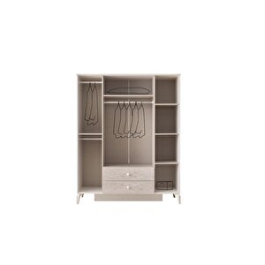 Preta 4 Kapılı Gardırop