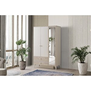 Preta 3 Kapılı Gardırop