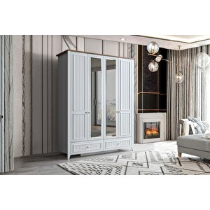 Yanis 4 Kapılı Gardırop