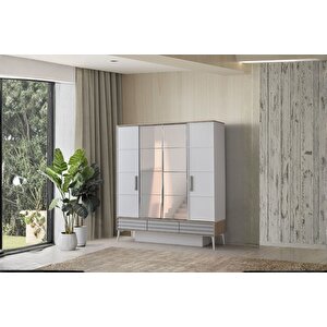 Silla 4 Kapılı Gardırop