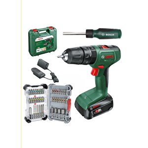 Easyımpact 18v-40 Akülü Vidalama (tek) Batarya 2 Ah,43 Parça Vidalama Ucu Seti Ve Tornavida