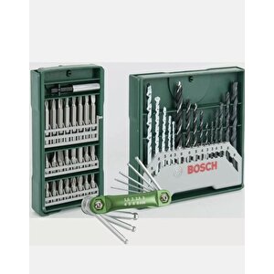 18v-40 Akülü Vidalama (tek) Batarya 2 Ah, 41 Parça Allen Takımı Ve Tornavida