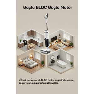 Sinbo Sfc-4104 Islak-kuru Yüzey Temizleyici-beyaz