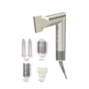 Shd-1721 Saç Şekillendirme Cihazı - Şampanya