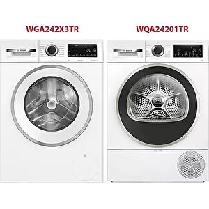 Wga242x3tr - Wqa24201tr 9 Kg Çamaşır Kurutma Makinesi 2'li Set