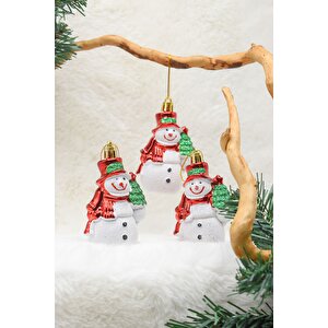 Collection 3lü New Kardan Adam Yılbaşı Süs