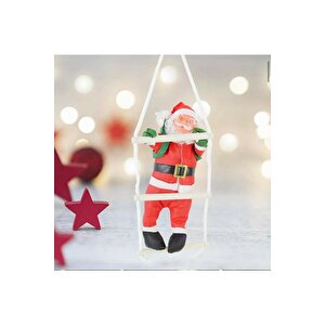 Yılbaşı Merdivenli 3lü Noel Baba
