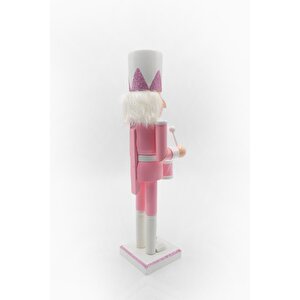 Premium Collection 38 Cm Pink Series Dekoratif Kurşun Asker Yılbaşı Süs