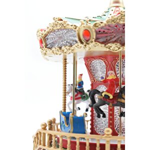 Premium Collection Yılbaşı Süsü Atlıkarınca Xl