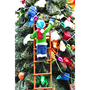 Waldern Premium Collection Vinç Yılbaşı Ağacı Noel Baba Dekoratif Yılbaşı Süsü