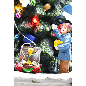 Waldern Premium Collection Vinç Yılbaşı Ağacı Noel Baba Dekoratif Yılbaşı Süsü