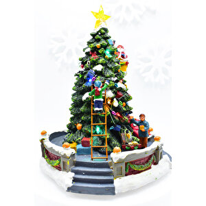 Waldern Premium Collection Vinç Yılbaşı Ağacı Noel Baba Dekoratif Yılbaşı Süsü