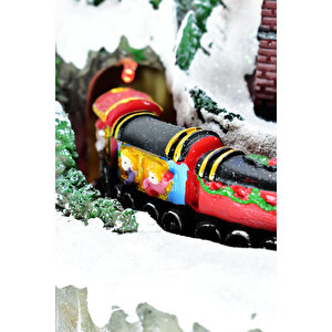 Premium Collection Dekoratif Işıklı Müzikli Kar Küresi City