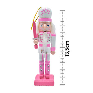 Premium Collection 4'lü 13,5 Cm Kurşun Asker Seti Dekoratif Yılbaşı Süsü