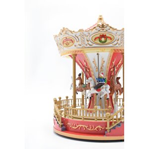 Premium Collection Yılbaşı Süsü Atlıkarınca 24 Cm