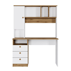 Rüya Çekmeceli Dolaplı Raflı Çalışma Masası Bilgisayar Masası Ry02