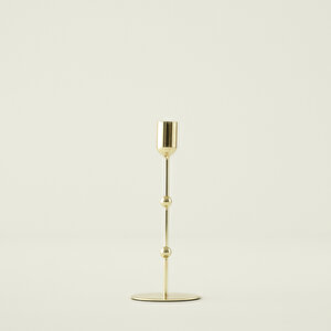 Rosel Şamdan Gold (8x8x20 Cm) Gold