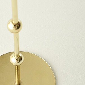 Rosel Şamdan Gold (8x8x20 Cm) Gold