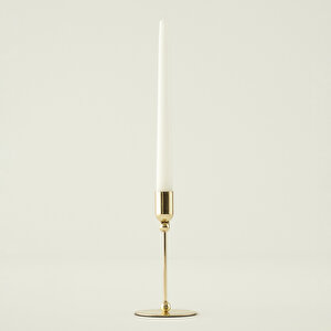 Rosel Şamdan Gold (8x8x15 Cm) Gold