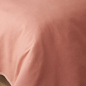 %100 Pamuk Feel Tek Kişilik Waffle Pike Gülkurusu (150x220 Cm) Gülkurusu