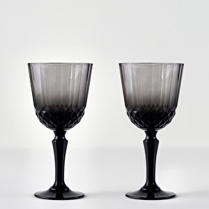 Colore Kesme Kadeh 2'li Antrasit (310 Cc)