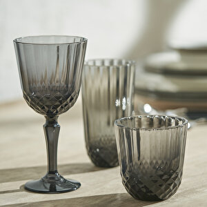 Colore Kesme Kadeh 2'li Antrasit (310 Cc)