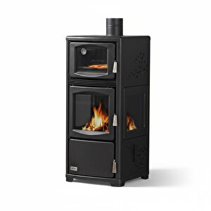 Dks-19 Katı Yakıt Sobası | Fırınlı |şömineli Odun Sobası