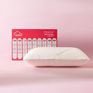 Moln Organic Cotton Visco Yastık | Doğal & Cilt Dostu