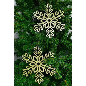 Waldern Premium 2li Simli Kar Tanesi Xxl 28 Cm Yılbaşı Süsü