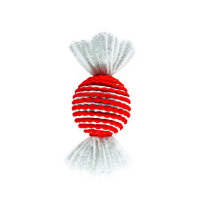 Premium Collection Luxury 26 Cm Xl Şeker Süs Dekoratif Yılbaşı Süsü