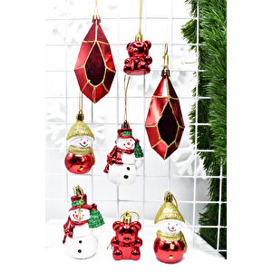 Premium Collection 8li Mix Yılbaşı Süs Seti