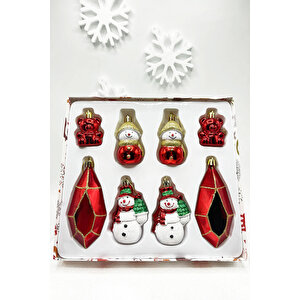 Waldern Premium Collection 8li Mix Yılbaşı Süs Seti