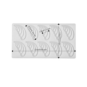 Silikon Kanat Şeklinde Çikolata Ve Şeker Kalıbı 10 Lu