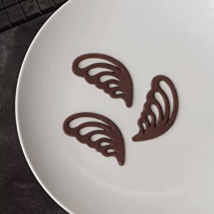 Silikon Kanat Şeklinde Çikolata Ve Şeker Kalıbı 10 Lu