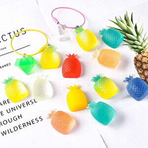 Silikon Çoklu Ananas Çikolata Ve Jelibon Kalıbı 12 Li