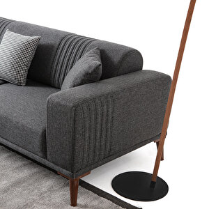 Edsy Home Regnar 3'lü Koltuk Antrasit