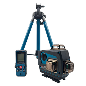 Fixonic B.h.d. Bhd03 360° 16 Lens Şarjlı Yeşil Lazer Hizalama Ve 80mt Lazermetre Çantalı Set