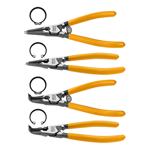 Ingco Hccps26125 125mm 4'lü Çantalı Segman Pensesi Seti (düz:i̇ç/dış-eğri:i̇ç/dış)