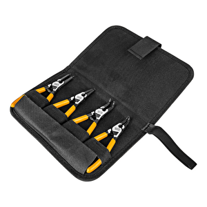 Ingco Hccps26125 125mm 4'lü Çantalı Segman Pensesi Seti (düz:i̇ç/dış-eğri:i̇ç/dış)