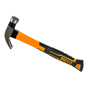 Ingco Hchd0086 8oz/220gr Endüstriyel Fiberglas Saplı Çatal Çekiç
