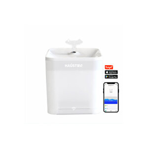 Wf004 Akıllı Kedi Su Sebili,su Pınarı, Uv Su Filtrelemeli - Smart Wifi - App