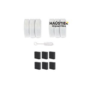 Wf007l Otomatik Kedi Su Sebili Uyumlu Su Sebili Wf007l Filtre Seti (6 Adet)