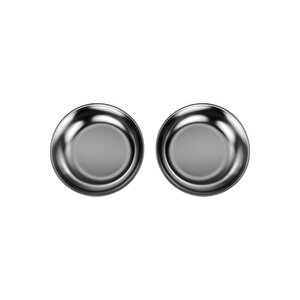 Qq Serisi Otomatik Mama Kapları İle Uyumlu - İkili Seperatör + Mama Kabı + Çelik Kase Set