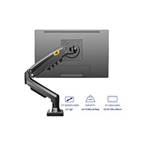 Nb F80 17-30 Lcd Led Monitör Tutucu Kol Amortisörlü Vesa Monitör Standı