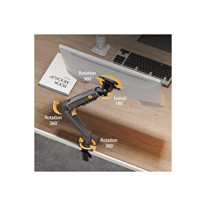 Nb F80 17-30 Lcd Led Monitör Tutucu Kol Amortisörlü Vesa Monitör Standı