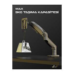 Nb F80 17-30 Lcd Led Monitör Tutucu Kol Amortisörlü Vesa Monitör Standı